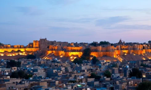Jaisalmer_Fort_night